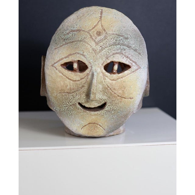 Ceramic Anthropomorphic Candleholder, 1970s For Sale - Image 4 of 13