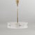 1960s Vintage Swedish Pendant Lamp in Glass and Brass by Carl Fagerlund for Orrefors, 1960s For Sale - Image 5 of 5