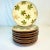 Pottery Barn 1990s Vintage Arts & Crafts Pottery Barn Harvest Salad Plates - Set of 8, Thanksgiving For Sale - Image 4 of 10