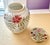Mid 20th Century Mid Century Hand Painted Floral Lidded Jar For Sale - Image 5 of 14