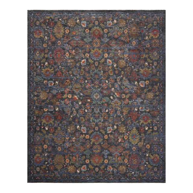 Loloi Winchester Sapphire / Multi 3'-6" x 10' Runner Rug For Sale