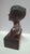 Rex Dietderich (American, 20th C.) "Frank, Age 14" Original Bronze Sculpture The walnut base measures 7" wide x 3.5" deep...
