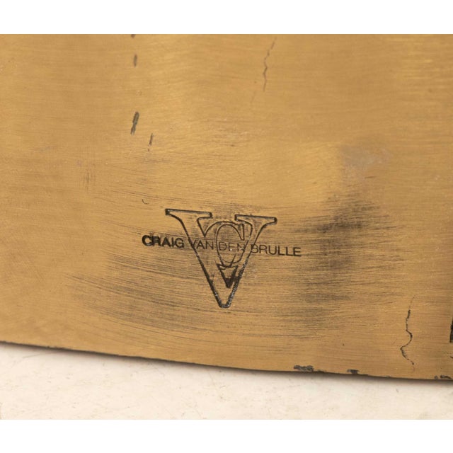Craig Van Den Brulle "Pioche" Bronze Stool For Sale In New York - Image 6 of 6