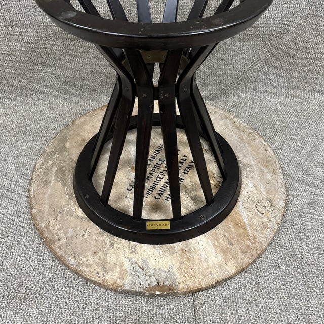 Wood 1950s Edward Wormley for Dunbar Side Table For Sale - Image 7 of 8