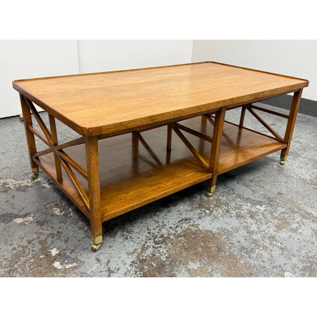 Traditional Rose Tarlow Melrose House Regency-Style Coffee Table For Sale - Image 3 of 12