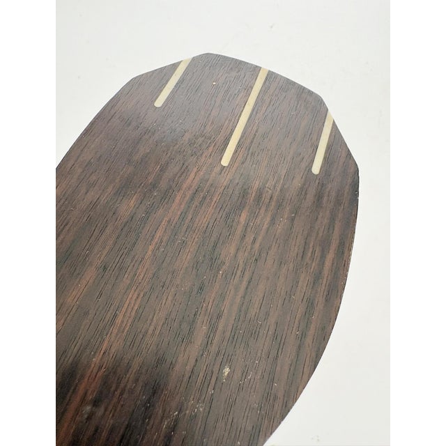 Art Deco Hand Mirror with Bakelite Inlay, France, 1930s For Sale - Image 9 of 10