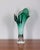 Vintage Sommerso Vase in Green Murano Glass by V.A.C. Cimarosti & Pinzan, 1960s For Sale - Image 10 of 10