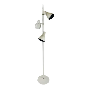 1960s MCM Gerald Thurston Triennale Floor Lamp for Lightolier in White