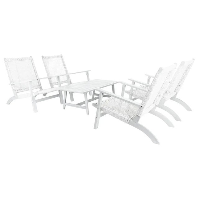 Gray Deven 5 Piece Living Set - Gray For Sale - Image 8 of 9