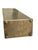 Vintage Edward Alden Brutalist Brass-Tone Metal Wall Curio Shelf Cabinet, Hong Kong, Signed For Sale - Image 12 of 17