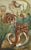 Original Chromolithograph published by Selmar Hess, 1890, depicting several hermit crabs in their natural marine habitat...