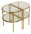 Hollywood Regency Side Tables in Chrome and Smoked Glass, 1970s, Set of 2 For Sale