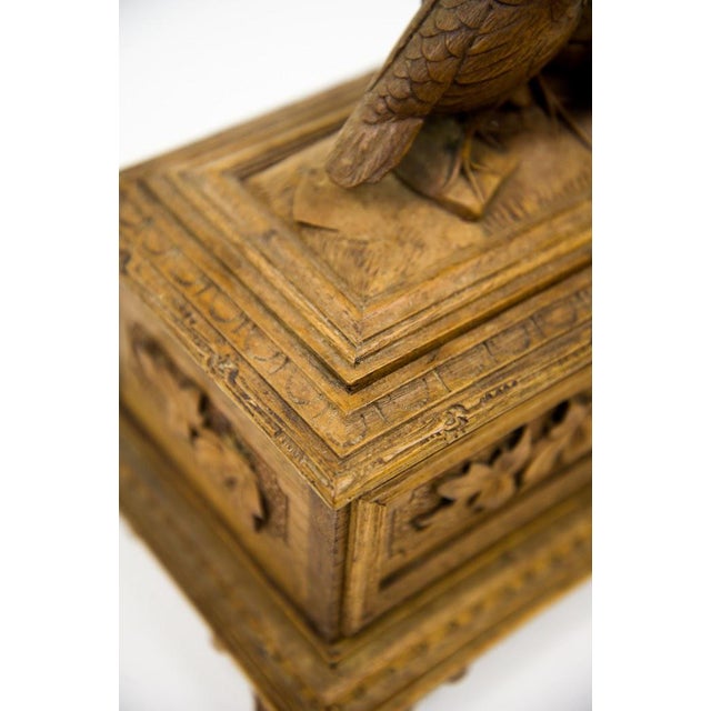 Black Forest Water Bird Jewelry Box Chairish