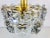 Kinkeldey Midcentury Polished Brass and Crystal Glass Chandelier, circa 1960s For Sale - Image 9 of 13