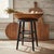 Early 20th Century Primitive Farmhouse Milking Stool Black Painted Wood Plant Stand-Rustic-Country For Sale - Image 10 of 11