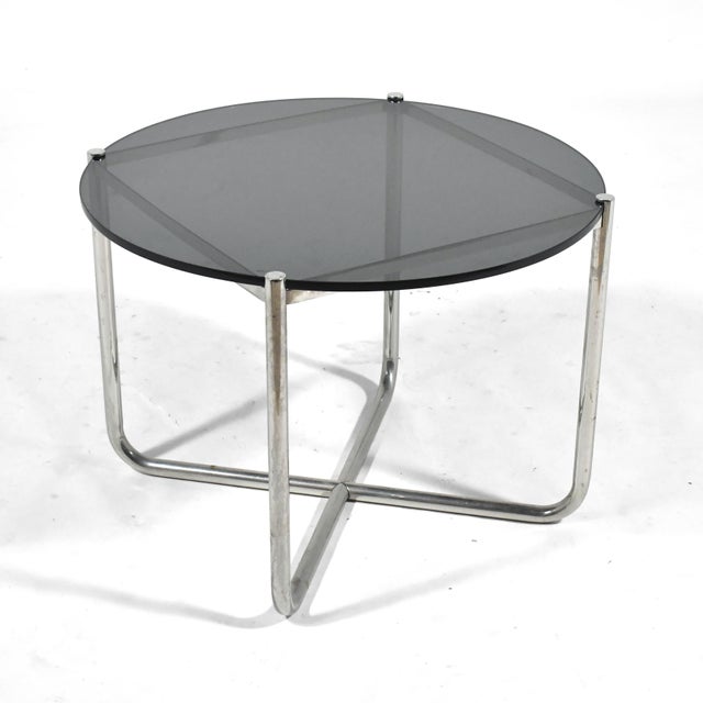 Metal Mies van der Rohe MR Side Table by Knoll For Sale - Image 7 of 7