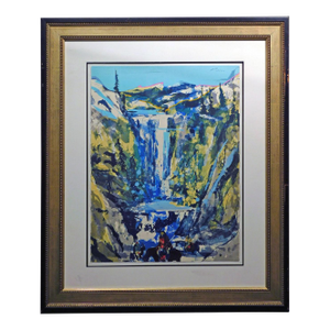 Earl Biss" Walking Upon the Thundering Waters St Ii" Hand Signed Framed
