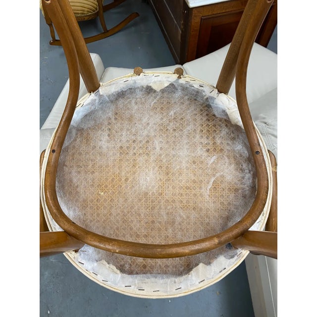 Thonet Bentwood + Cane Desk Chair For Sale - Image 12 of 13