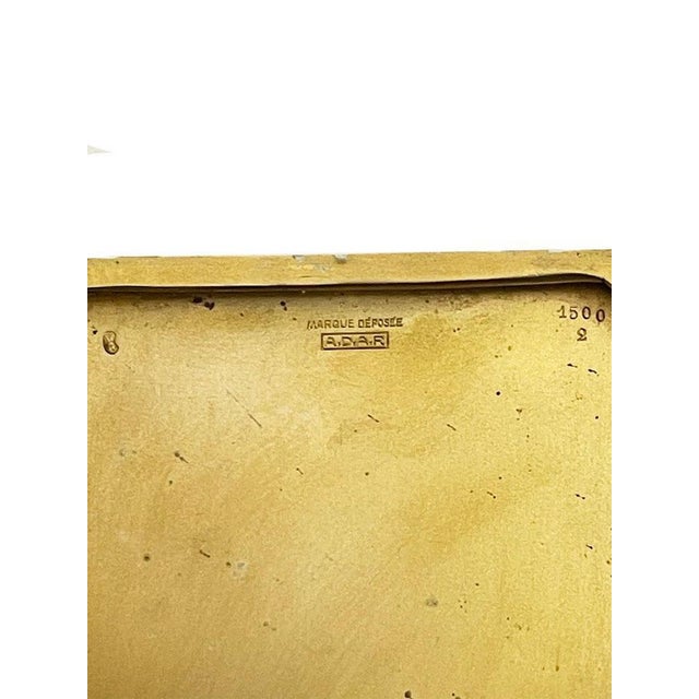 Silver Swiss Silver Card Case by A.D.A.R., 1920s For Sale - Image 8 of 9