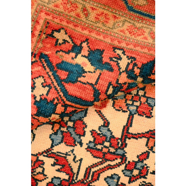 Persian Antique Persian Malayer Rug With Farahan-Style Medallion Design, 4'6" × 7' For Sale - Image 3 of 5