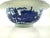 English Antique Staffordshire Blue & White Transferware Bowl With Landscape For Sale - Image 3 of 11