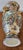 Gold Vintage Royal Satsuma Hand-Painted Porcelain Urn Vase With Moriage & Gilt Handles For Sale - Image 8 of 17
