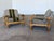 1960s Brutalist Oak Lounge Chairs by Henning Kjærnulf, 1960s, Set of 2 For Sale - Image 5 of 17