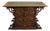 Victorian Carved Oak Partners Writing Table, 1880 For Sale