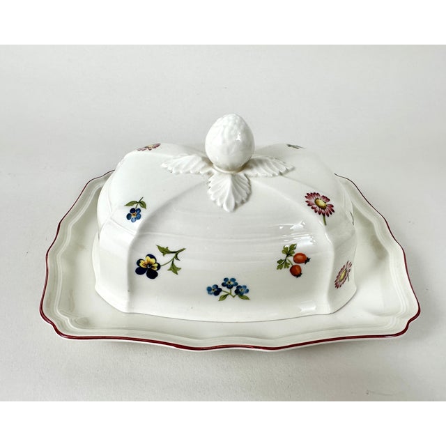 Vintage French Butter Dish from Villeroy & Boch, 1980s For Sale - Image 3 of 6