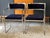 Mid-Century Modern Vintage Italian Metal and Velvet Armchairs, 1970, Set of 2 For Sale - Image 3 of 12