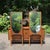Mid-Century Modern Mid Century Modern Broyhill Brasilia 9 Drawer Walnut Lowboy With Two Mirrors For Sale - Image 3 of 12