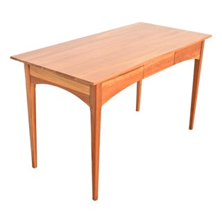 Harden Furniture Arts and Crafts Shaker Solid Cherry Wood Writing Desk For Sale