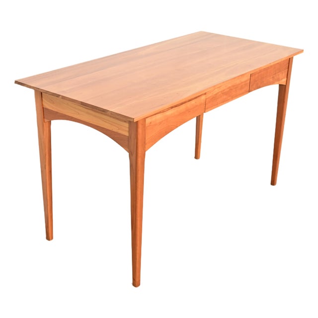 Harden Furniture Arts and Crafts Shaker Solid Cherry Wood Writing Desk For Sale