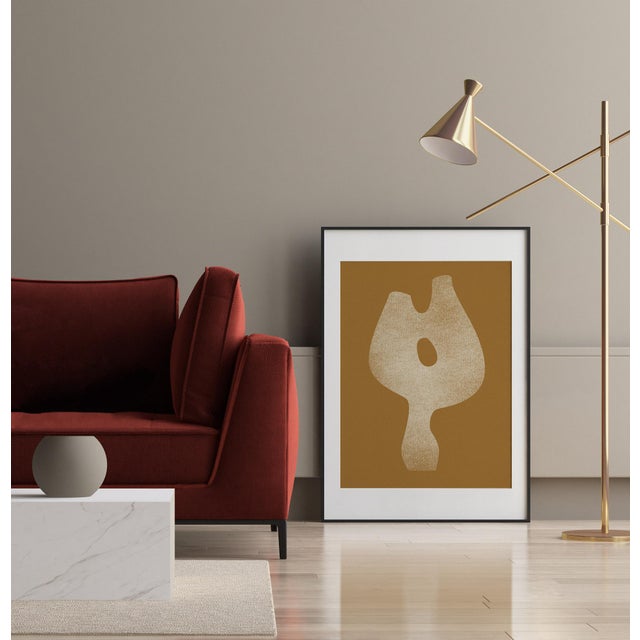 Contemporary Abstract Figure Giclee Print For Sale - Image 4 of 5