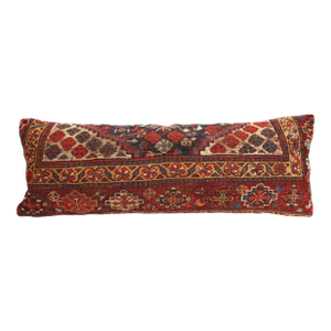Handmade From Antique Tribal Rug Pillow Cushion Cover -16'' X 47''