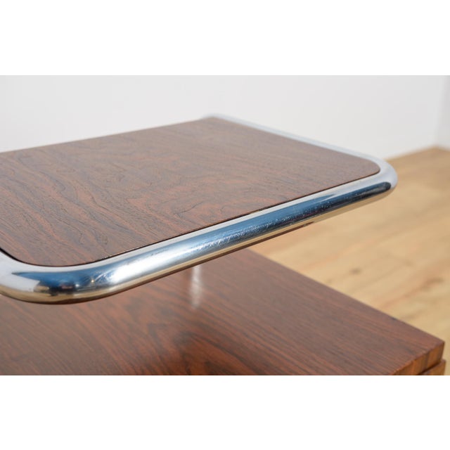 Mid-Century Bauhaus Nightstands from Mücke-Melder, Czechoslovakia, 1930s, Set of 2 For Sale - Image 17 of 18