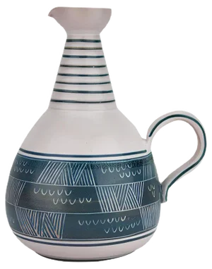 Ceramic Pitcher by Yvon Roy, 1960s