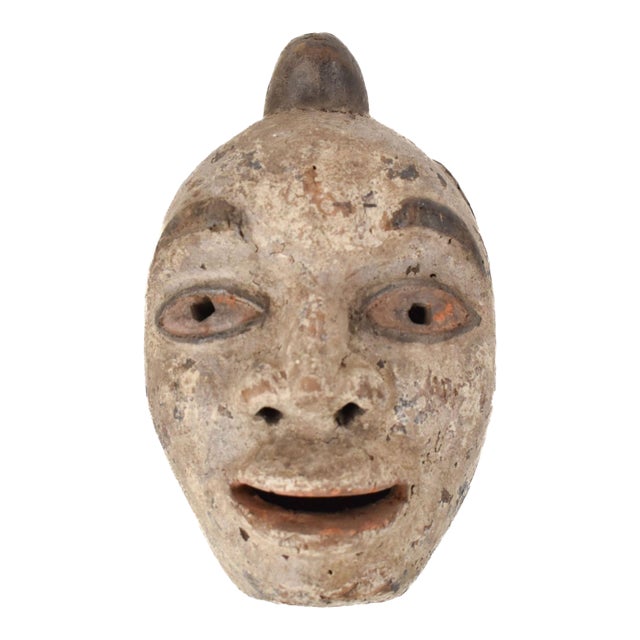Early 20th Century Ogoni Wood Mask Nigeria For Sale