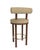 Collector Modern Moca Bar Chair in Safire 15 Fabric and Smoked Oak by Studio Rig For Sale - Image 4 of 7