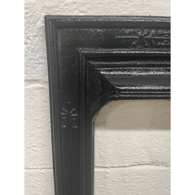 Early 19th Century 26.5" W X 30"h 2" Flair Decorative Fireplace Surround Peerless Manufacturing Louisville KY 1884-1990...