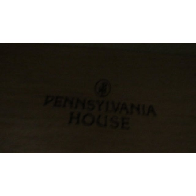 1980s Mission Oak Dining Room Table Kitchen Pennsylvania Pa House For Sale - Image 13 of 13