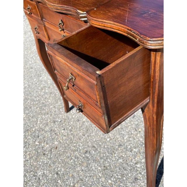 French Vintage French Style Lift-Top Vanity For Sale - Image 3 of 10