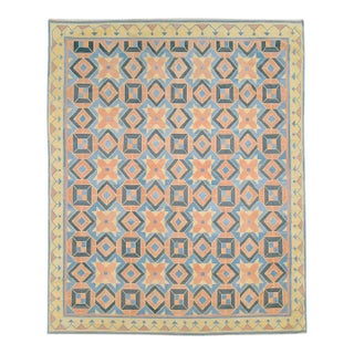 Galerie Shabab Collection Mid-20th Century Indian Flatweave Dhurrie Carpet For Sale