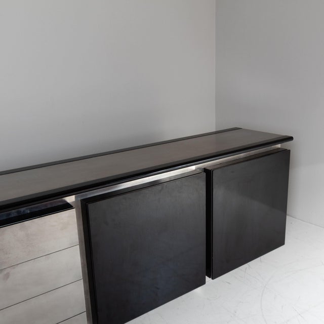 Wood Parioli Sideboard by Lodovico Acerbis, 1980s For Sale - Image 7 of 13