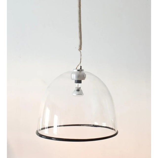 Large Italian Hanging Lamps from Leucos, 1970s For Sale - Image 11 of 11