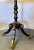 18th Century Pedestal Side Table With Lapidary Painting and Gilt Accents For Sale In West Palm - Image 6 of 11