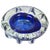 1970s Vintage Cobalt Blue Glass Ashtray, Italy, 1970s For Sale - Image 5 of 5