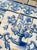 18th Century Portuguese Baroque Blue & White Floral Urn Tile Panel For Sale - Image 14 of 16