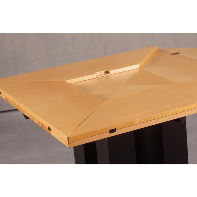 Vintage Cirkante Dining Table by Bob Van Den Berghe for Tranekaer, Denmark, 1990s For Sale - Image 6 of 13