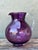 Purple Vintage Boho Blown Glass Pitcher For Sale - Image 8 of 10
